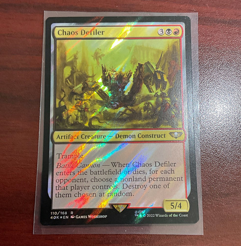 Chaos defiler 110 168 - chaos, 110/168